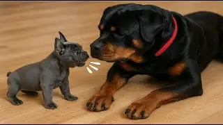 🐶 Она укусила его за хвост&hellip; То, что произошло дальше, растопит ваше сердце ❤️