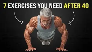 The ONLY 7 Exercises MEN Over 40 NEED #fitness #gym #healthylifestyle