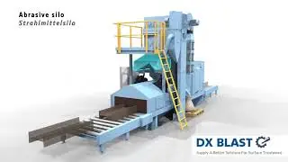 H Beam Shot Blasting Machine