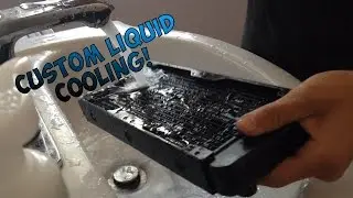 Custom Water Cooling my PC!!! (Time lapse)