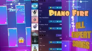Piano Fire -- All expert songs. Part 2