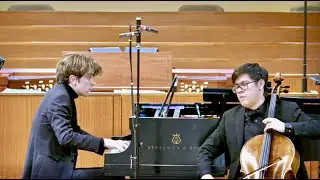 Zlatomir Fung, cello; Albert Cano Smit, piano: Bartók’s Rhapsody No. 1