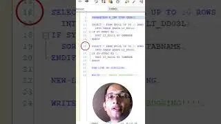 СОВЕТЫ ПО ОТЛАДКЕ ABAP! Скрипт отладки #shorts #abap #sap