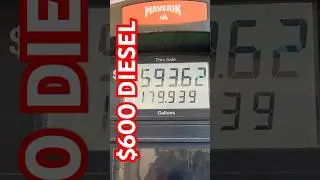 ONE BIG FUEL TICKET! @bigbellyrebuilds2778 #bigbellybumbles #fuel #diesel #truckingvlog #otr