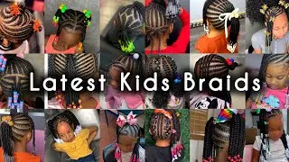 🔥2025 BEST AFRICAN BRAIDING HAIRSTYLES for Kids | Afro Hairstyle | Braids