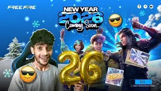 NEW YEAR 2026 COMING SOON 🎉 Free Fire MaX