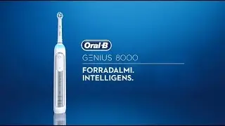 Oral-B Genius 8000 Silver elektromos fogkefe