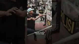 Clashes erupt as Indonesians protest against MPs' salaries