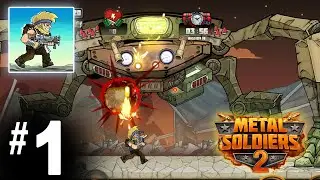 Metal Soldiers 2 Gameplay Part 1 - Mobile Game - Mr.Roeun Gaming
