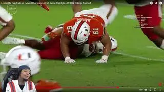 FlightReacts To Louisville vs. Miami Hurricanes | Full Game Highlights 2025!