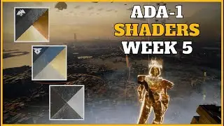 Previously UNOBTAINABLE, rare shaders from Ada-1! (Lightfall, Week 5)