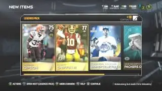 14 Legend Pack Bundle Madden Ultimate Team 15 | MUT 15