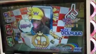 Mario Kart GP DX Bowser's Factory R1 (150cc) クッパファクトリー ラウンド1 (1:57.824)