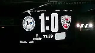 Bielefeld gegen Ingolstadt am 29.11.2024
