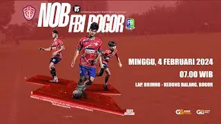NOBF FC x FBI Bogor FC at Lap. Brimob, Kedung Halang, Bogor