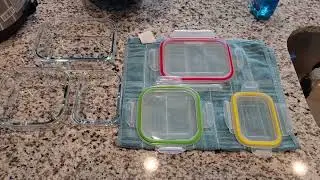 Airtight Glass Lunch Containers, Solid, airtight, leakproof food storage  Very nice!