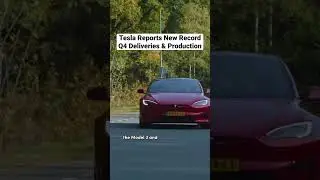 Tesla Reports New Record Q4 Deliveries & Production #tesla