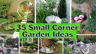 35 Small Corner Garden Ideas | Small Space Garden Design | Dream Garden DIY -2| Swaroopa Diaries