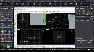 Create a Stunning Infinity Pipe Pendant in Rhino matrix  | Fast Jewelry CAD Tutorial