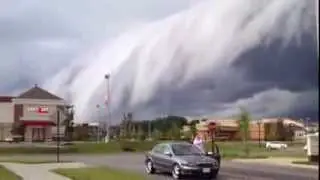 Huge Storm Scary Clouds