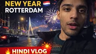 Celebrating New Year in Netherlands 🇳🇱 | Europe New Year | Hindi Vlog