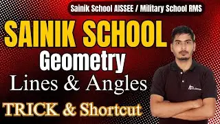Lines & Angles for Sainik School Maths Coaching | Best Online Coaching Sainik School | Accent Sainik