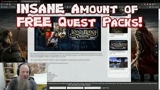 Lord of the Rings Online FREE Quest Packs = INSANE Amount of Content