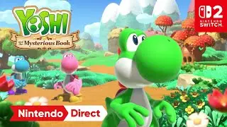 Yoshi and the Mysterious Book arriva nella primavera del 2026 (Nintendo Switch 2)