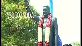 Telangana CM KCR Kaka Vigraham Avishkarana KAKA Statue at Tankbund