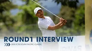 JEFFREN LUMBO: PGT Round 1 Interview | 2025 ICTSI South Pacific Classic