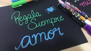 Marcadores para cartulina negra