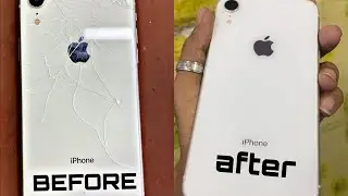 Iphone XR back panel replacement🔥