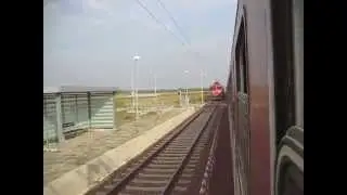 Optima-Express _ Bahn-'Wettfahrt' in Kroatien _ Schwellen beachten!