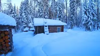 ЗДРАВСТВУЙ ИЗБУШКА! БЫТОВЫЕ ДЕЛА ДО ТЕМНА. ПРИГОТОВИЛ УЖИН. 3 серия