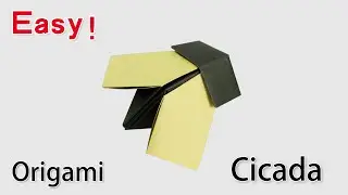 Origami Cicada Tutorial: Create a Realistic Cicada Model in Simple Steps