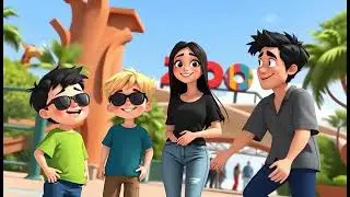Walk Through the Zoo 🐾 | Fun Animal Adventure Song for Kids!
