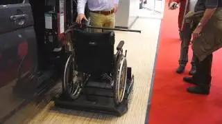 Genfer Autosalon - Kienzle Reha zu Besuch am Messestand von Autoadapt und Fritz Haueter