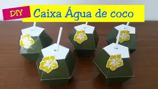 CAIXA ÁGUA DE COCO - PASSO A PASSO - #TAISATODODIA #3