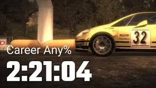 Colin McRae: DIRT Career Any% Speedrun in 2:21:04