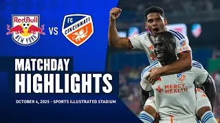 HIGHLIGHTS: FC Cincinnati vs New York Red Bulls | October 4, 2025
