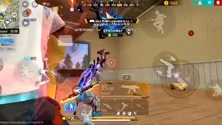 Intense ruah gameplay 😱 | four finger mobile gameplay🤯 | free fire max 
