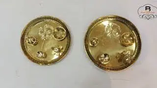 Brass Om Pooja Thali  Set || (Z003 ) || पीतल का पूजा थाली सेट || Pooja Items ||
