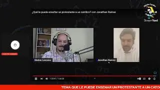 CHARLA  MATIAS LEZCANO Y JONATHAN RAMOS