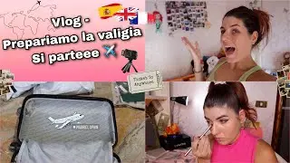 Vlog - Prepariamo la valigia, si partee ✈️ || Beautyciak
