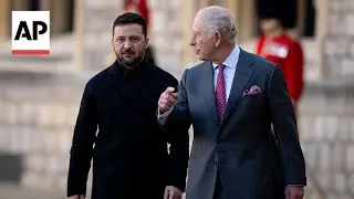 Zelenskyy meets King Charles III at Windsor Castle in UK