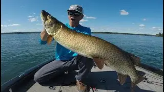 Giant Musky on the St Lawrence River! Mercury Minute With Cooper Gallant