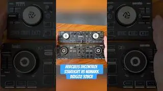 Hercules DJControl Starlight vs Numark DJ2GO2 Touch #viral #shorts #herculesdj #numarkdj