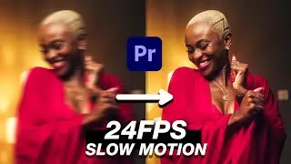 Make 24fps / 30fps SMOOTH SLOW MOTION in Premiere Pro! (Optical Flow)