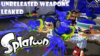 Splatoon - List of some unreleased weapons (19 KNO