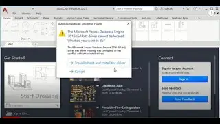 Microsoft access database engine 2016 64 bit driver cannot be located. What do you want to do?
